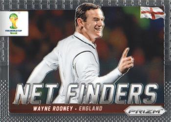 2014 Panini Prizm FIFA World Cup Brazil - Net Finders #9 Wayne Rooney Front