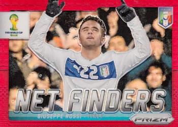 2014 Panini Prizm FIFA World Cup Brazil - Net Finders Prizms Red #16 Giuseppe Rossi Front