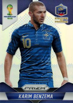 2014 Panini Prizm FIFA World Cup Brazil - Prizms #82 Karim Benzema Front