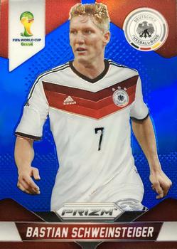 2014 Panini Prizm FIFA World Cup Brazil - Prizms Blue #90 Bastian Schweinsteiger Front