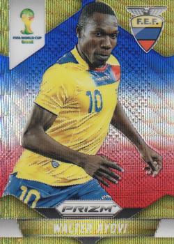 2014 Panini Prizm FIFA World Cup Brazil - Prizms Blue and Red Blue Wave #65 Walter Ayovi Front