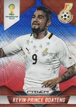 2014 Panini Prizm FIFA World Cup Brazil - Prizms Blue and Red Blue Wave #97 Kevin-Prince Boateng Front