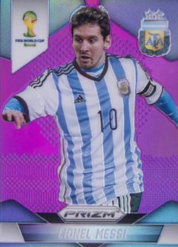 2014 Panini Prizm FIFA World Cup Brazil - Prizms Purple #12 Lionel Messi Front