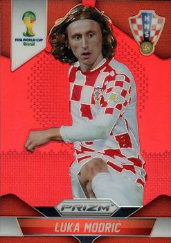 2014 Panini Prizm FIFA World Cup Brazil - Prizms Red #118 Luka Modric Front
