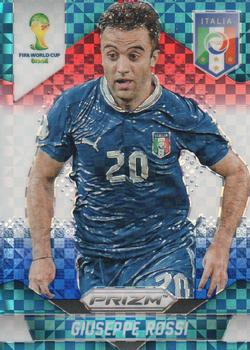 2014 Panini Prizm FIFA World Cup Brazil - Prizms Red, White and Blue Power Plaid #131 Giuseppe Rossi Front