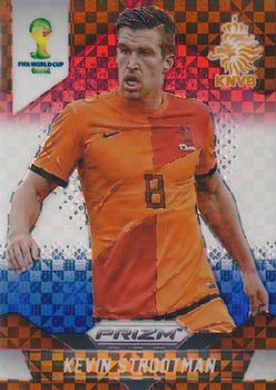 2014 Panini Prizm FIFA World Cup Brazil - Prizms Red, White and Blue Power Plaid #30 Kevin Strootman Front
