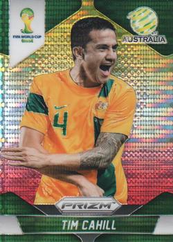 2014 Panini Prizm FIFA World Cup Brazil - Prizms Yellow and Red Pulsar #17 Tim Cahill Front