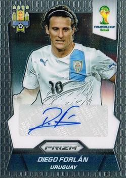2014 Panini Prizm FIFA World Cup Brazil - Signatures #S-DF Diego Forlan Front