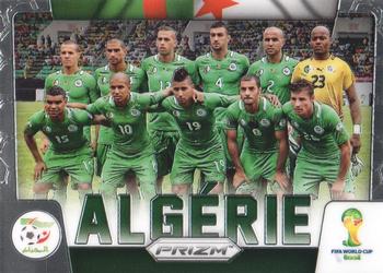 2014 Panini Prizm FIFA World Cup Brazil - Team Photos #1 Algerie Front