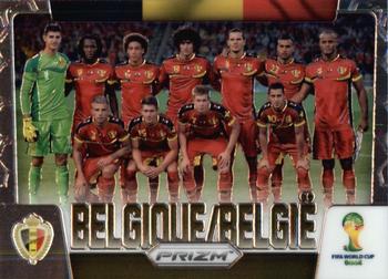 2014 Panini Prizm FIFA World Cup Brazil - Team Photos #4 Belgique/Belgie Front