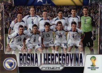 2014 Panini Prizm FIFA World Cup Brazil - Team Photos #5 Bosna i Hercegovina Front