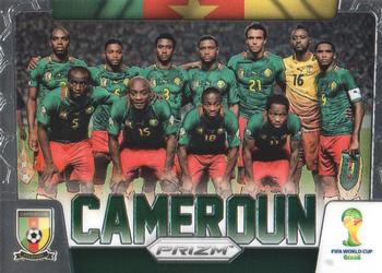 2014 Panini Prizm FIFA World Cup Brazil - Team Photos #7 Cameroun Front