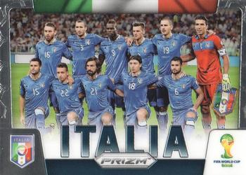 2014 Panini Prizm FIFA World Cup Brazil - Team Photos #22 Italia Front