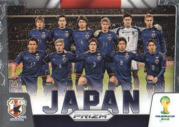 2014 Panini Prizm FIFA World Cup Brazil - Team Photos #23 Japan Front