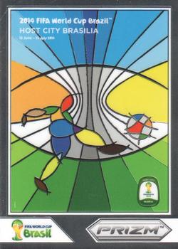 2014 Panini Prizm FIFA World Cup Brazil - World Cup Posters #2 Brasilia Front
