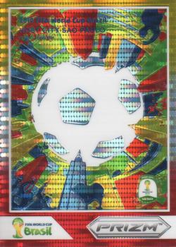 2014 Panini Prizm FIFA World Cup Brazil - World Cup Posters Prizms Yellow and Red Pulsar #12 Sao Paulo Front