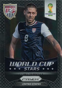 2014 Panini Prizm FIFA World Cup Brazil - World Cup Stars #38 Clint Dempsey Front