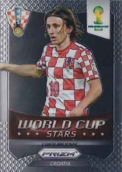 2014 Panini Prizm FIFA World Cup Brazil - World Cup Stars #23 Luka Modric Front