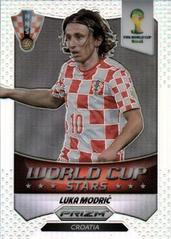 2014 Panini Prizm FIFA World Cup Brazil - World Cup Stars Prizms #23 Luka Modric Front