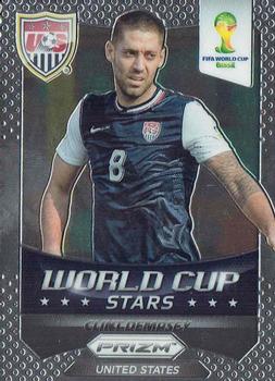 2014 Panini Prizm FIFA World Cup Brazil - World Cup Stars Prizms #38 Clint Dempsey Front