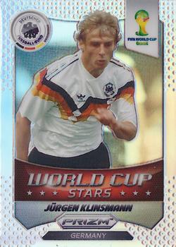 2014 Panini Prizm FIFA World Cup Brazil - World Cup Stars Prizms #46 Jurgen Klinsmann Front