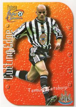 1999 Futera Newcastle United Fans' Selection - Cutting Edge #CE1 Temuri Ketsbaia Front