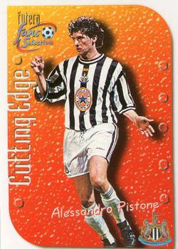 1999 Futera Newcastle United Fans' Selection - Cutting Edge #CE4 Alessandro Pistone Front