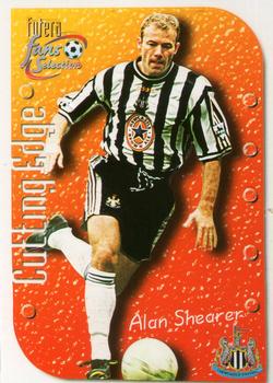 1999 Futera Newcastle United Fans' Selection - Cutting Edge #CE5 Alan Shearer Front