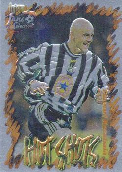 1999 Futera Newcastle United Fans' Selection - Hot Shots #HS1 Temuri Ketsbaia Front