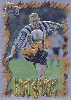1999 Futera Newcastle United Fans' Selection - Hot Shots #HS2 Steve Watson Front