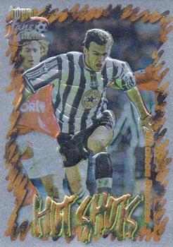 1999 Futera Newcastle United Fans' Selection - Hot Shots #HS4 Nikolaos Dabizas Front
