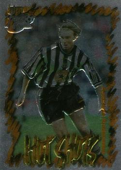 1999 Futera Newcastle United Fans' Selection - Hot Shots #HS9 Andreas Andersson Front