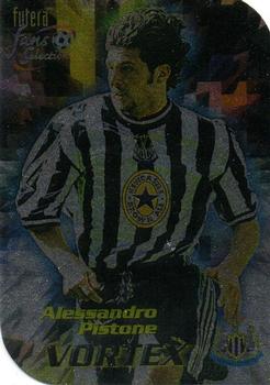 1999 Futera Newcastle United Fans' Selection - Vortex #V6 Alessandro Pistone Front
