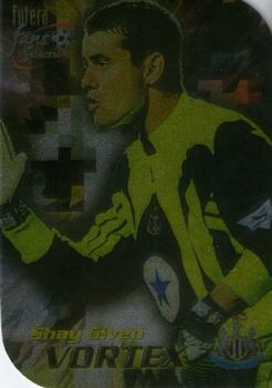 1999 Futera Newcastle United Fans' Selection - Vortex #V7 Shay Given Front