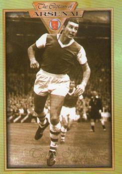 1998 Futera Platinum The Captains of Arsenal #29 Terry Neill Front