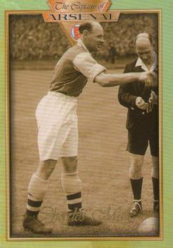 1998 Futera Platinum The Captains of Arsenal - Promotional Card Set #17 Charles Male Front