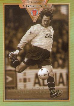 1998 Futera Platinum The Captains of Arsenal - Promotional Card Set #44 David Seaman Front