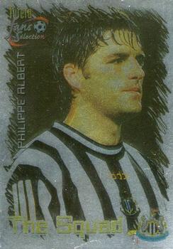 1999 Futera Newcastle United Fans' Selection - Foil #10 Philippe Albert Front