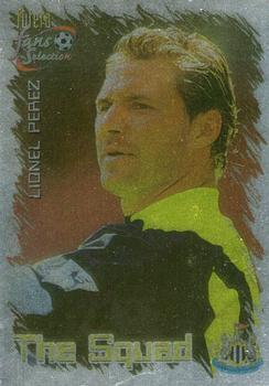 1999 Futera Newcastle United Fans' Selection - Foil #11 Lionel Perez Front