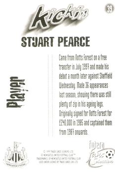 1999 Futera Newcastle United Fans' Selection - Foil #39 Stuart Pearce Back