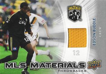 2012 Upper Deck MLS - MLS Materials Throwbacks #TB-EB Edson Buddle Front