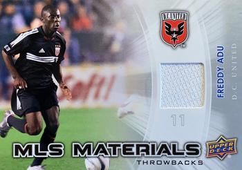 2012 Upper Deck MLS - MLS Materials Throwbacks #TB-FA Freddy Adu Front