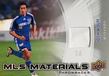 2012 Upper Deck MLS - MLS Materials Throwbacks #TB-JW Josh Wolff Front