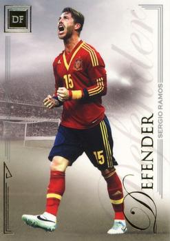 2014 Futera Unique World Football #27 Sergio Ramos Front