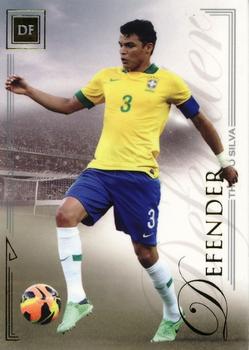 2014 Futera Unique World Football #28 Thiago Silva Front