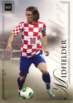 2014 Futera Unique World Football #49 Luka Modric Front