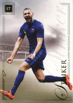 2014 Futera Unique World Football #67 Karim Benzema Front