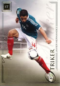 2014 Futera Unique World Football #72 Javier Hernandez Front