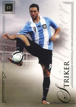2014 Futera Unique World Football #73 Gonzalo Higuain Front