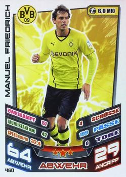 2013-14 Topps Match Attax Bundesliga Extra #460 Manuel Friedrich Front